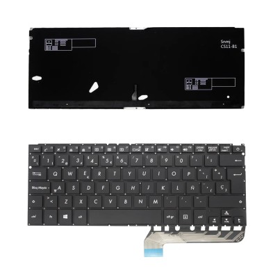 TECLADO PARA PORTÁTIL ASUS UX430 UX430U UX430UA UX430UQ UX430UN U4100U RETROILUMINADO NEGRO