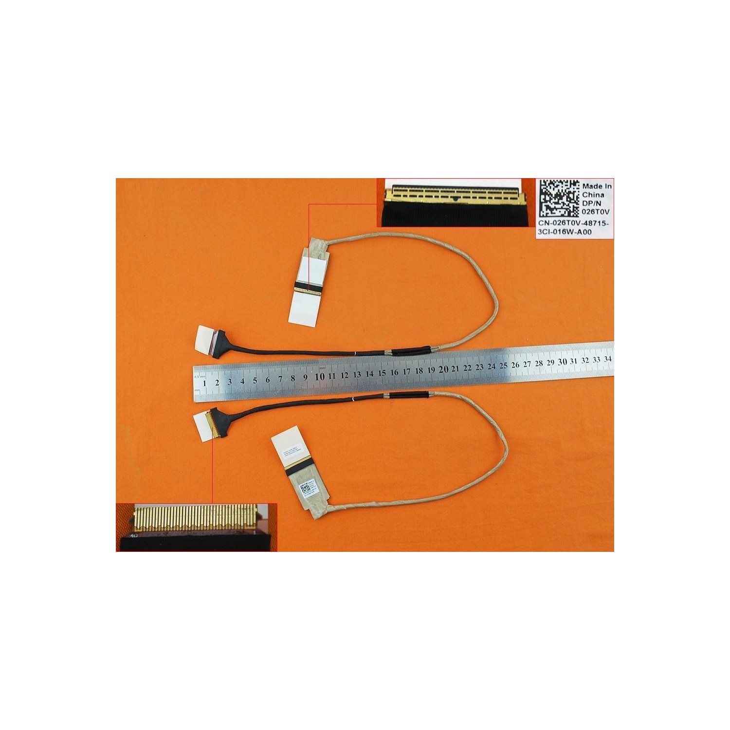 Video cable flex para DELL Inspiron 7737 17-7000 DOH70