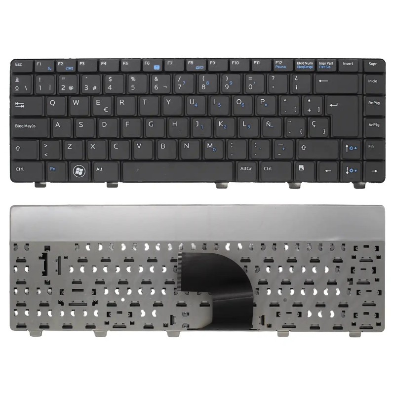 TECLADO NEGRO PARA PORTÁTIL DELL VOSTRO V3300 V3400