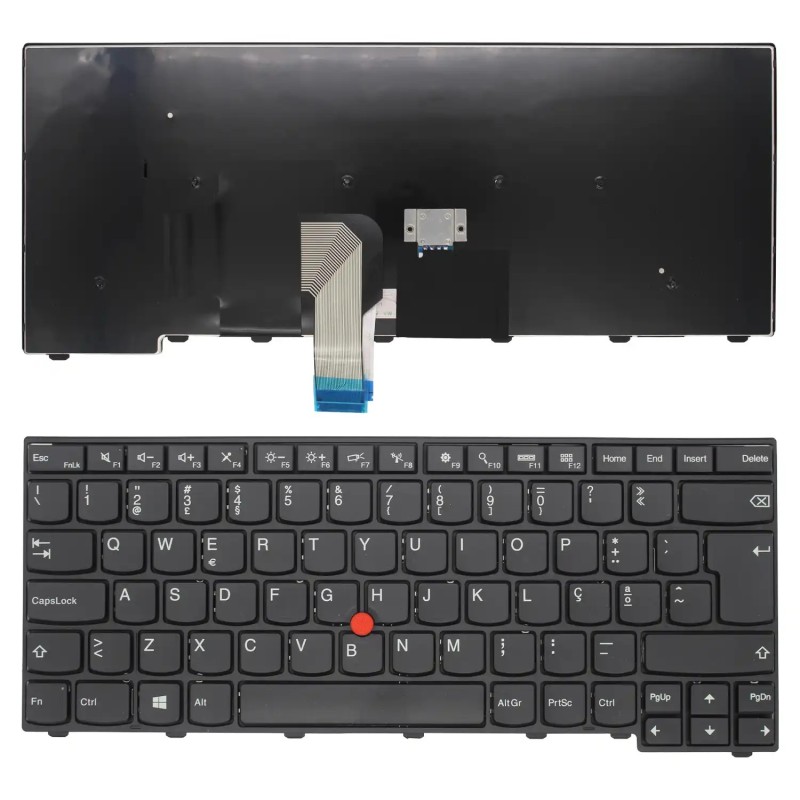 TECLADO PARA PORTÁTIL LENOVO THINKPAD T431S T440 T440P T440S L440 0C02263 EM PORTUGUÊS