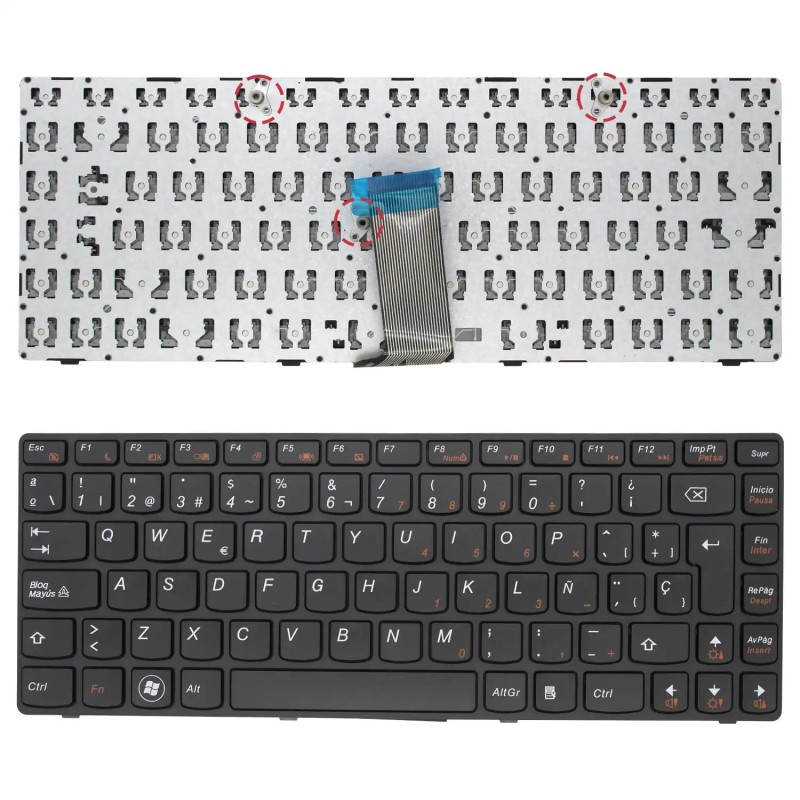TECLADO PARA PORTÁTIL LENOVO G475 B470 G470 V470
