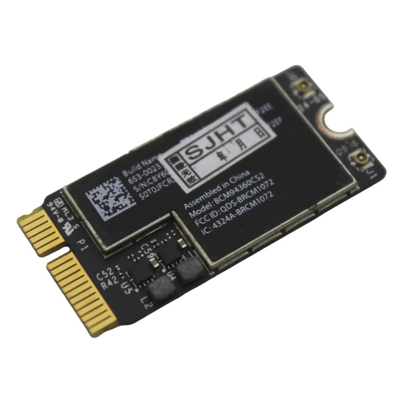 PLACA WIFI 802.11 AC + BLUETOOTH 4.0 PARA PORTÁTIL A1466 A1465 | BCM94360CS2