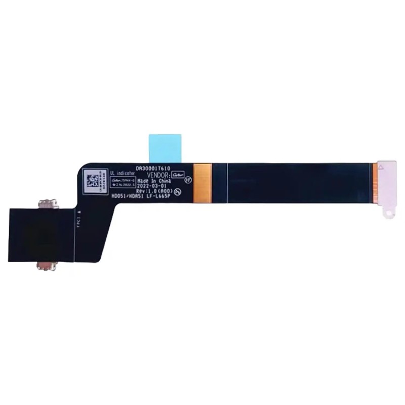 CABLE HDD POUR ORDINATEUR PORTABLE DELL XPS15 9520 9530 PRECISION 5570 | LF-L665P 0K5PCW DA30001T600 DA30001T610