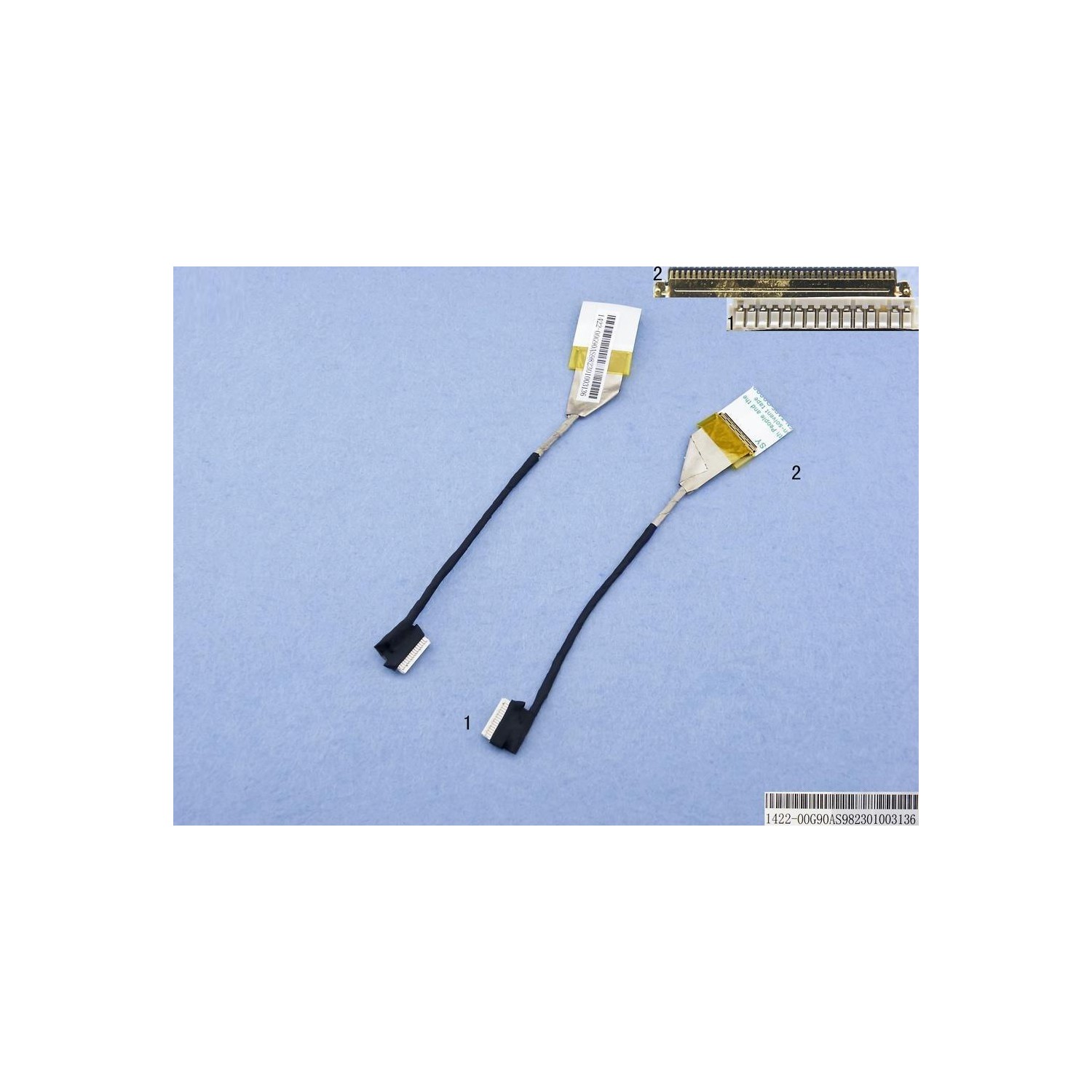 Video cable flex para ASUS K40 K40AB X8A K50 K50AB