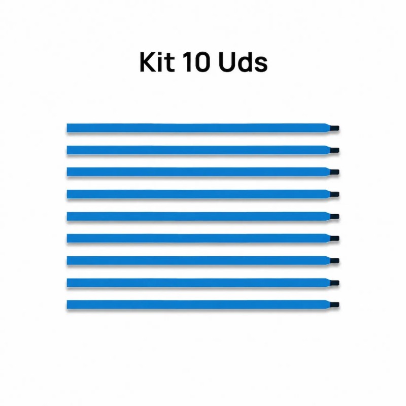 RUBAN ADHÉSIF BLEU POUR ÉCRAN D’ORDINATEUR PORTABLE 13.3-17.3 POUCES 201X6X0.3 MM