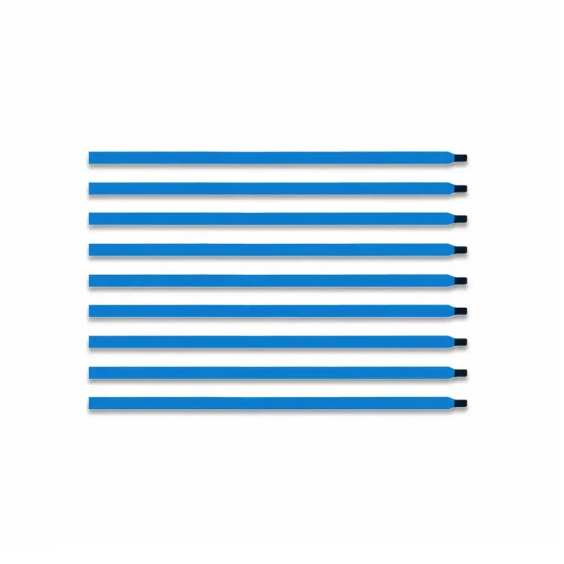RUBAN ADHÉSIF BLEU POUR ÉCRAN D’ORDINATEUR PORTABLE 13.3-17.3 POUCES 201X6X0.3 MM