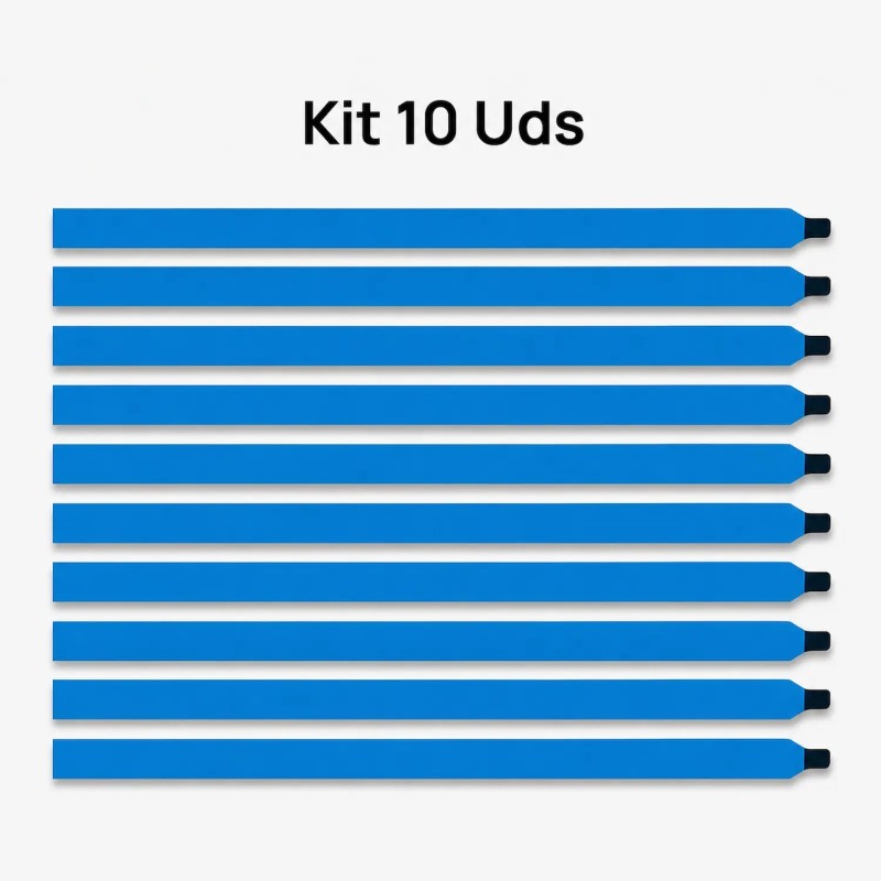 CINTA ADHESIVA AZUL PARA PANTALLA DE PORTÁTIL 13.3-17.3 PULGADAS 220X8X0.3 MM