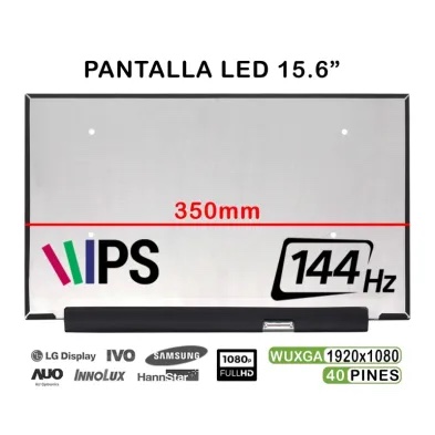 PANTALLA PARA PORTÁTIL NE156FHM-NX6 V18.0