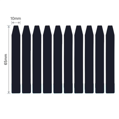 ADHESIVO PULL-UP NEGRO PARA PORTÁTIL E MÓVEL 65X10MM 10UND