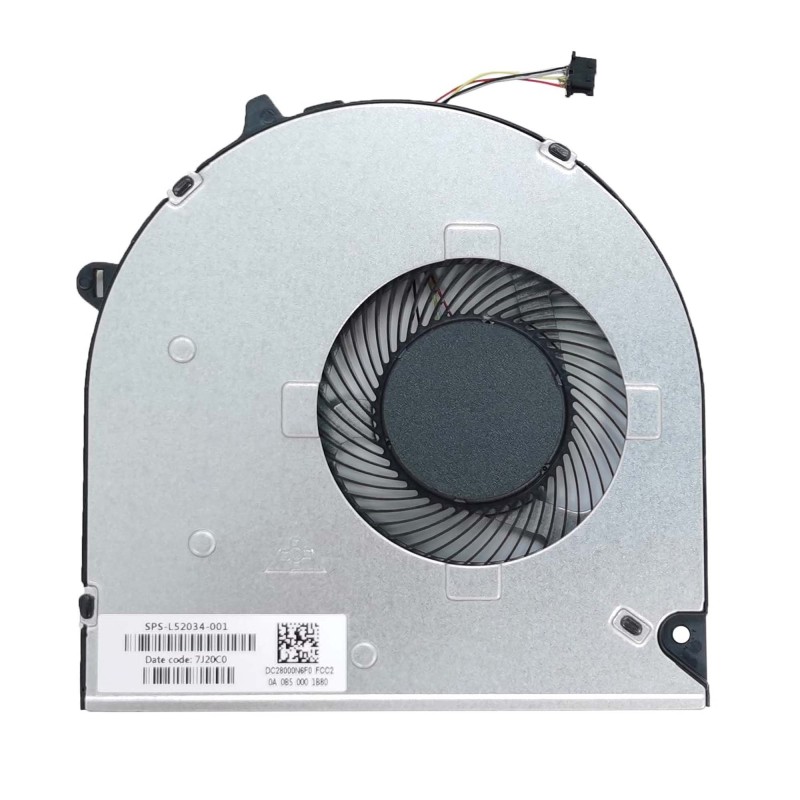 VENTOLA CPU COMPUTER PORTATILE HP 15-DW 15-DU 250 G8 255 G8 250 G9 15S-DY 15S-DU L52034-001