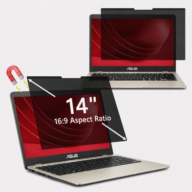PROTEZIONE PER SCHERMO 15,6" MAGNETICA CON FILTRO PRIVACY PER NOTEBOOK DELL INSPIRON 15 LATITUDE 3500 VOSTRO 15 345X194 MM