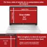 PROTEZIONE PER SCHERMO 15,6" MAGNETICA CON FILTRO ANTI LUCE BLU LENOVO THINKPAD T15 G3 G4 LEGION 5 15IMH05 351X204 MM