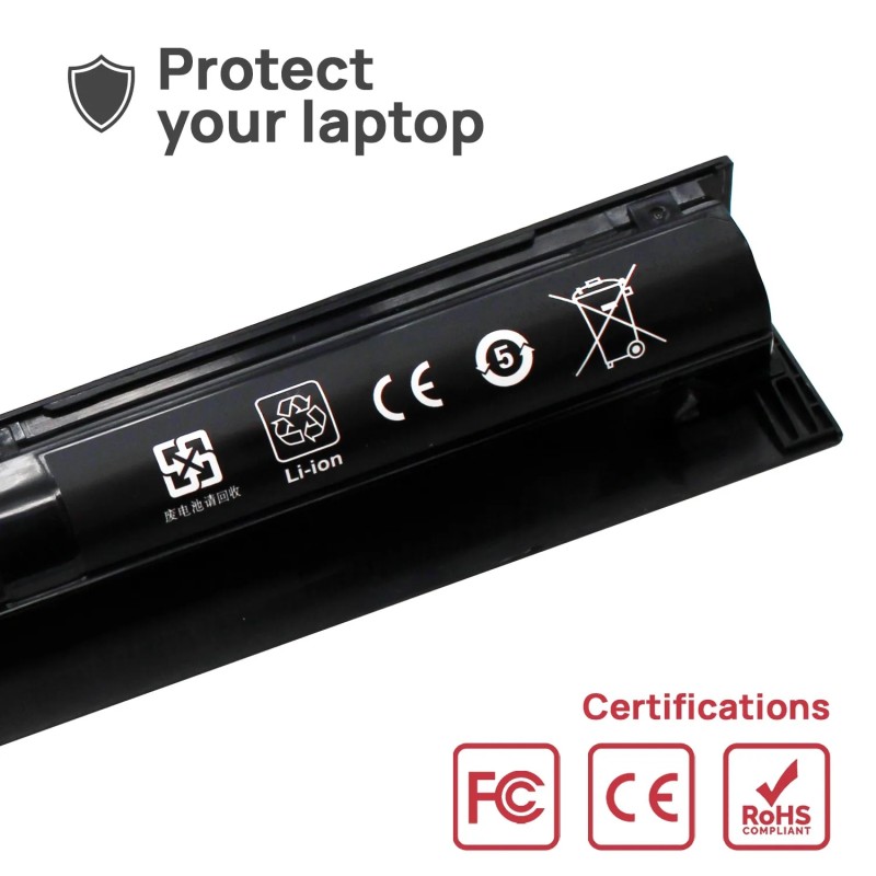 BATERIE POUR PORTABLE HP VI04 14T-U000 14T-U100 14-U000 14-U001LA 14-U001TX 14-U002TX