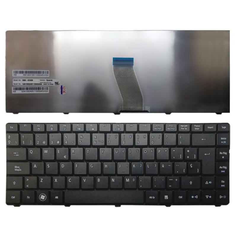 Teclado Acer Aspire 4732Z eMachines D725 D525 GATEWAY NV40 NV42 NV44