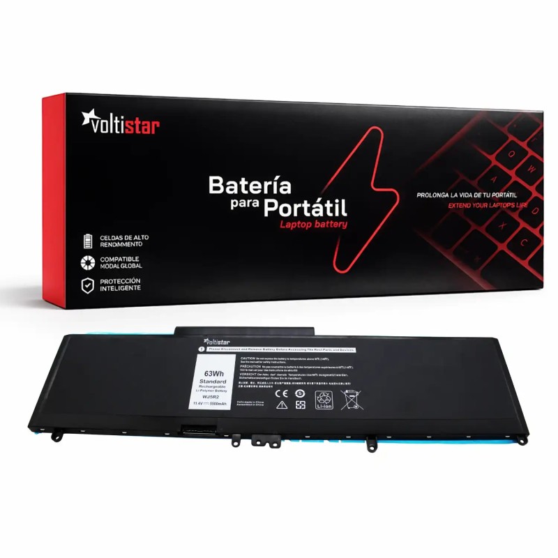 BATERÍA PARA PORTÁTIL DELL LATITUDE E5570 PRECISION 3510 WJ5R2 4F5YV