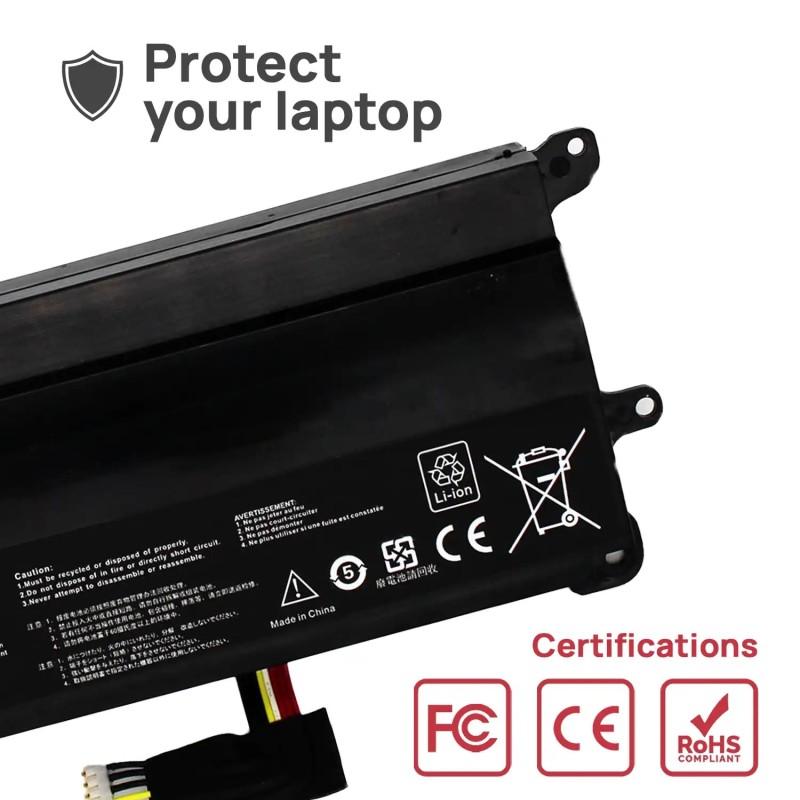 BATERIA PARA ASUS ROG G752 G752V G752VL G752VM G752VT G752VY G752VW GFX72V GFX72VM GFX72VT G752VM-RB71
