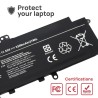 BATTERIE POUR PORTABLE TOSHIBA DYNABOOK TECRA X40-D X40-E X40-F