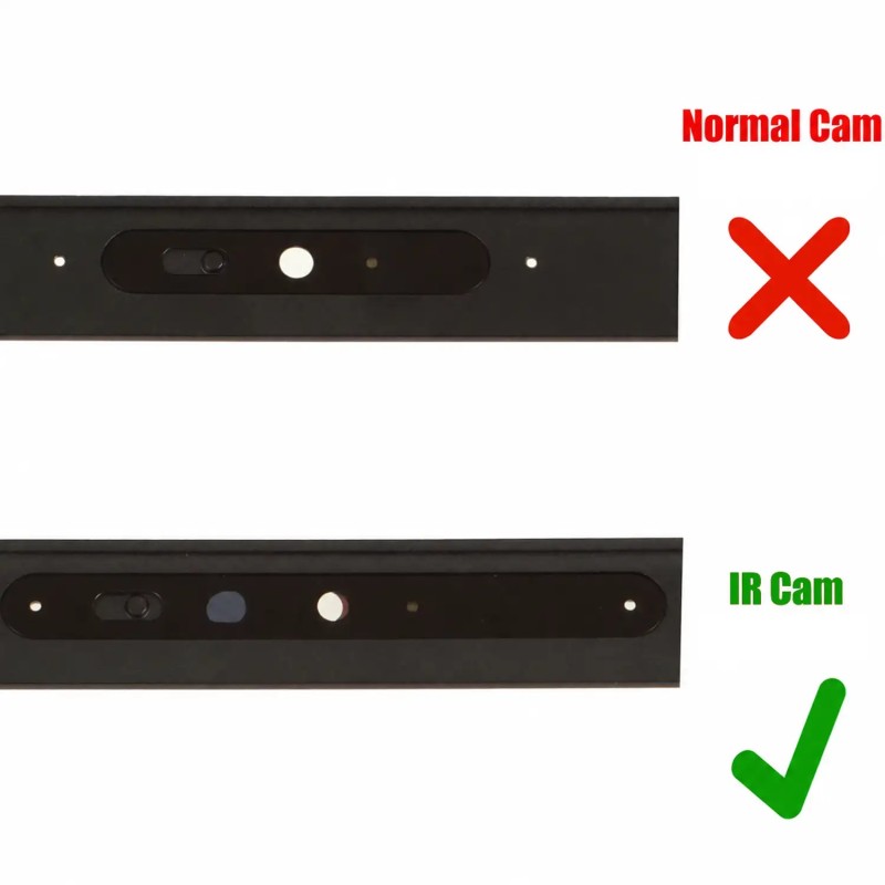 MOLDURA LCD PRETO PARA PORTÁTIL DELL LATITUDE 5500 5510 PRECISION 3540 3550 | JTJ83 COM IR