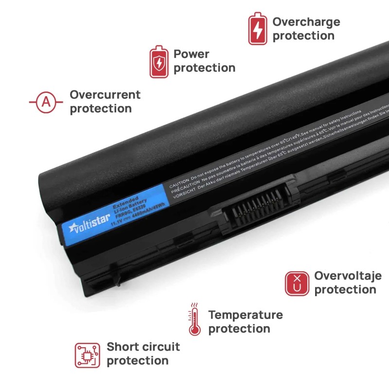 BATTERIE POUR ORDINATEUR PORTABLE DELL LATITUDE E6120 E6220 E6230 E6320 E6330 E6430S