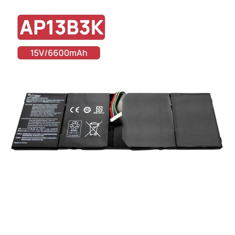 BATERÍA PARA PORTÁTIL ACER ASPIRE V5 R7-571 R7-572 AL13B3K