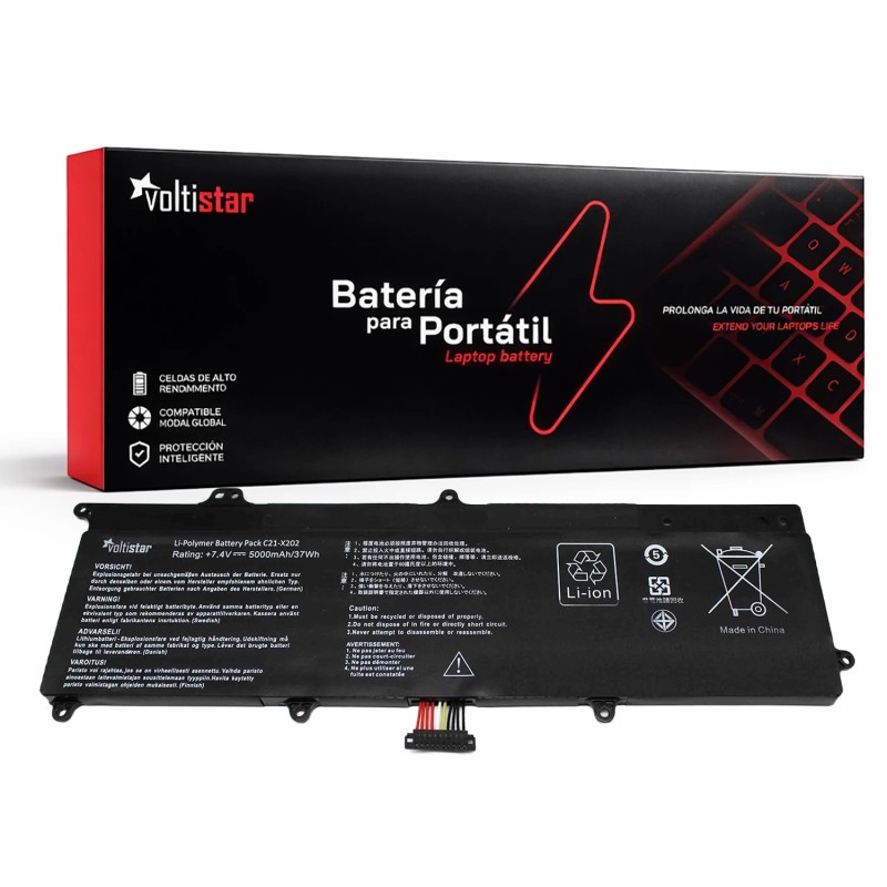 BATERIA PARA PORTATIL ASUS VIVOBOOK X201E S200 SERIES C21-X202