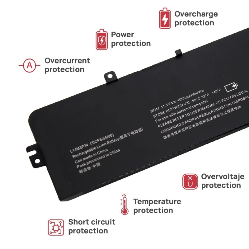 BATERÍA PARA PORTÁTIL LENOVO IDEAPAD XIAOXIN 700 L14M3P24 L14S3P24