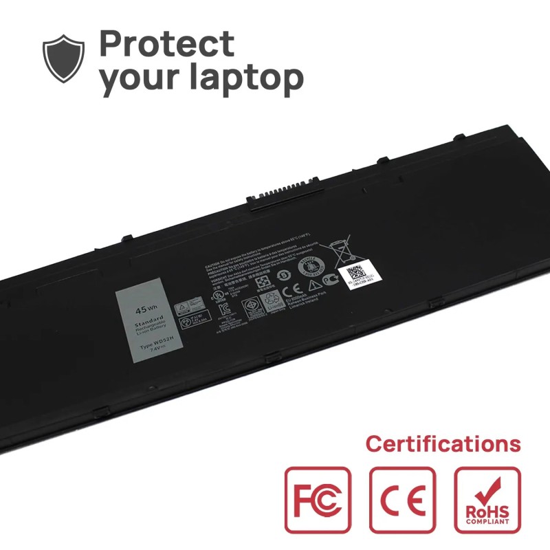 BATERIA PARA PORTATIL DELL LATITUDE 12 7000 E7240 E7250 WD52H