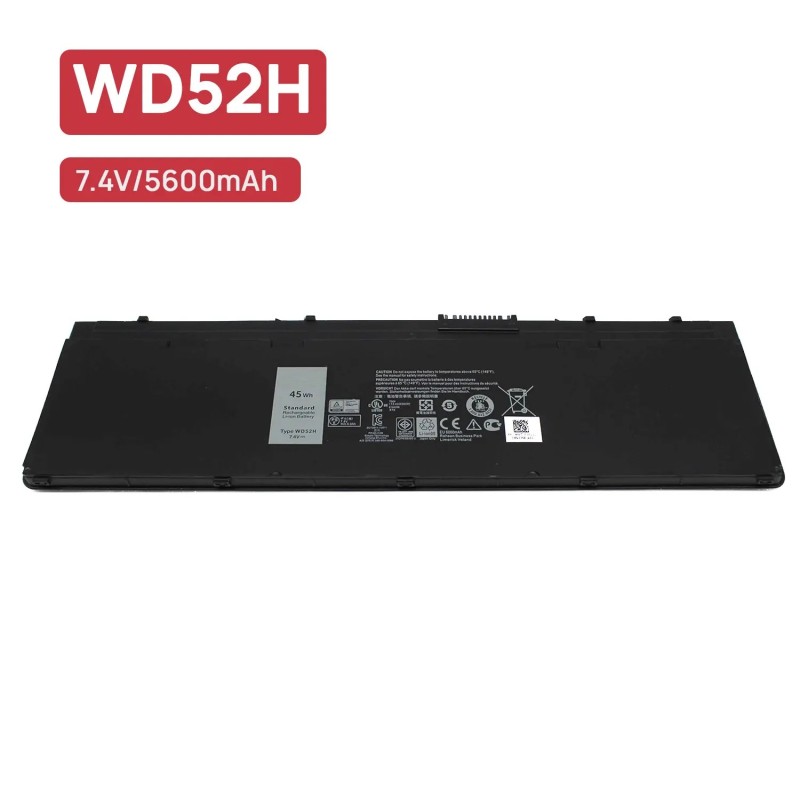BATTERIE POUR PORTABLE DELL LATITUDE 12 7000 E7240 E7250 WD52H