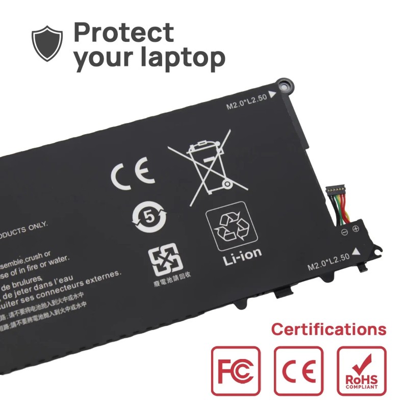 BATTERIA DN04XL PER PORTATILE HP ZBOOK X2 G4 3FB84UT 3FB88UT 3JY50UT 3UA47UT 3WP24UT 3XP65UT 3XT78UT 3TP54UT