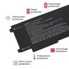 BATTERIA DN04XL PER PORTATILE HP ZBOOK X2 G4 3FB84UT 3FB88UT 3JY50UT 3UA47UT 3WP24UT 3XP65UT 3XT78UT 3TP54UT