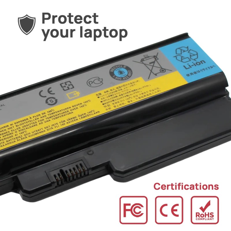 BATERÍA PARA PORTATIL IBM LENOVO G450 N500 Y430 G430 G450 G455A G530 