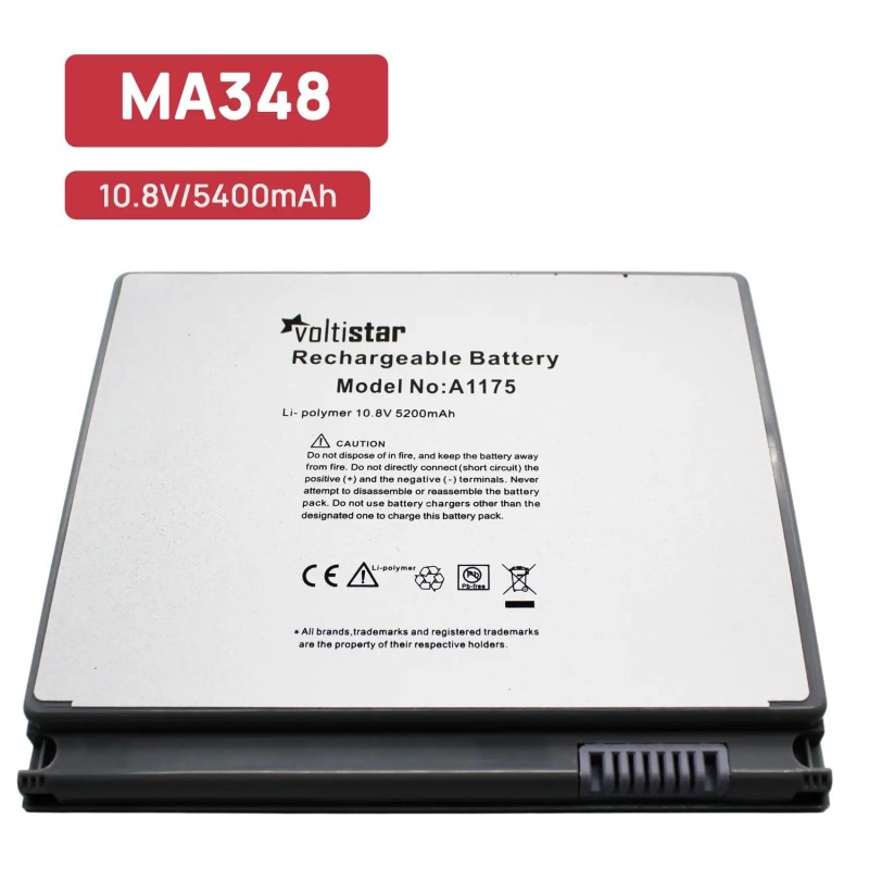 BATERIE POUR PORTABLE APPLE MACBOOK PRO A1175 A1260 A1150 15 POUCES