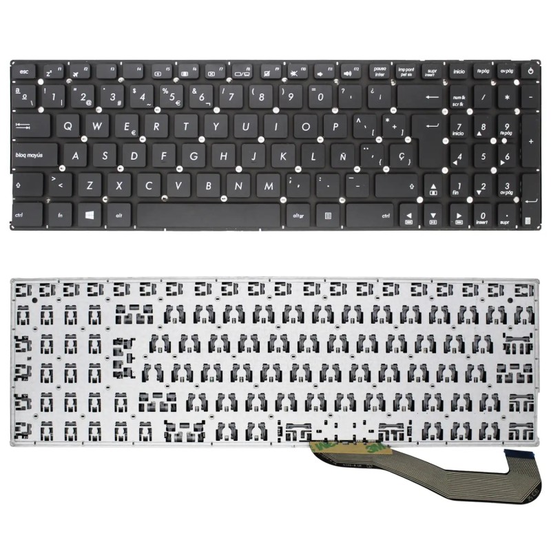 CLAVIER POUR PORTABLE ASUS X543 X543UB X543BA X543UA X543MA X543U X543L X543LA NOIR