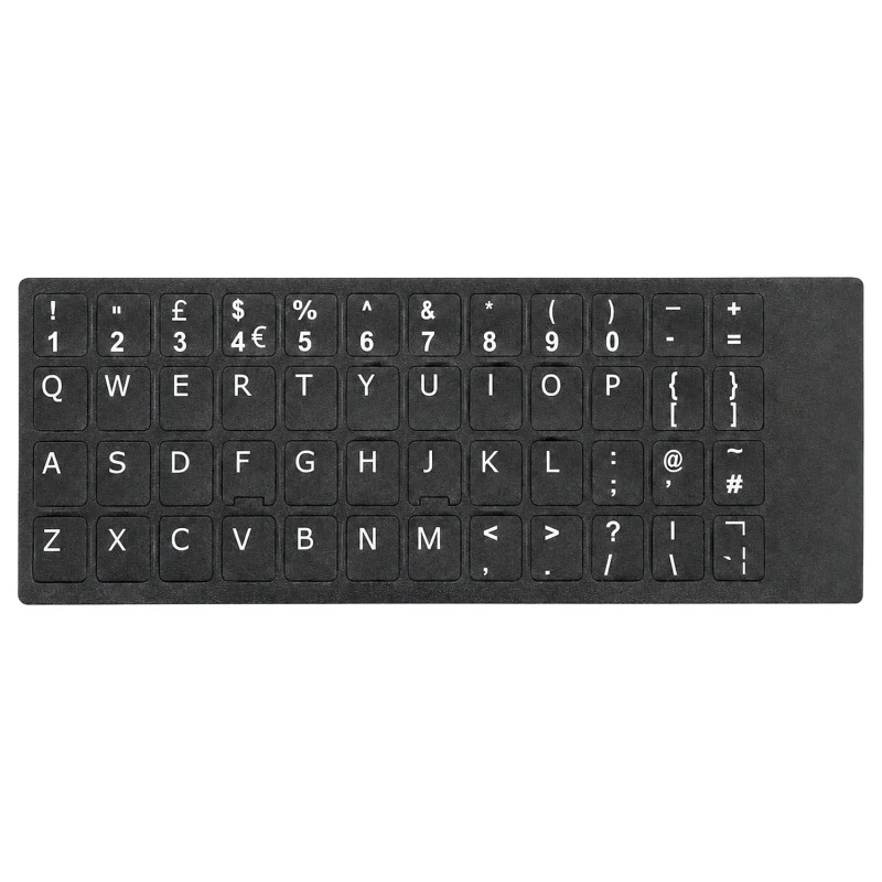 AUTOCOLLANT POUR CONVERTIR CLAVIER EN LANGUE ANGLAISE UK