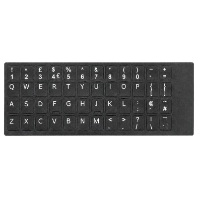 ADESIVO PARA CONVERTER TECLADO PARA LÍNGUA INGLESA REINO UNIDO