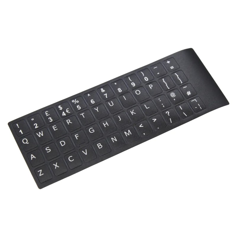 AUTOCOLLANT POUR CONVERTIR CLAVIER EN LANGUE ANGLAISE UK