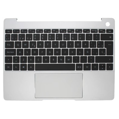 TECLADO COMPLETO RETROILUMINADO COM TOUCHPAD PARA PORTÁTIL HUAWEI MATEBOOK 13 WRT-W19 W19