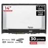 SCHERMO TOUCHSCREEN LED DA 14" PER NOTEBOOK LENOVO IDEAPAD YOGA 530-14IKB 81EK SERIES 5D10R03189