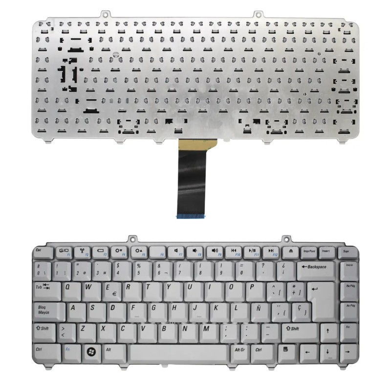 CLAVIER POUR PORTABLE DELL NK841 NK842 NK844 NSK-D900U PP22L RN127 RN162 RN163 WM824 "Ñ"