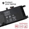 BATTERIE POUR PORTABLE ASUS B21N1329 0B200-00840000 D553M F453 F453MA F553 F553M