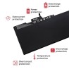 BATTERIE POUR PORTABLE HP 800231-141 800513-001