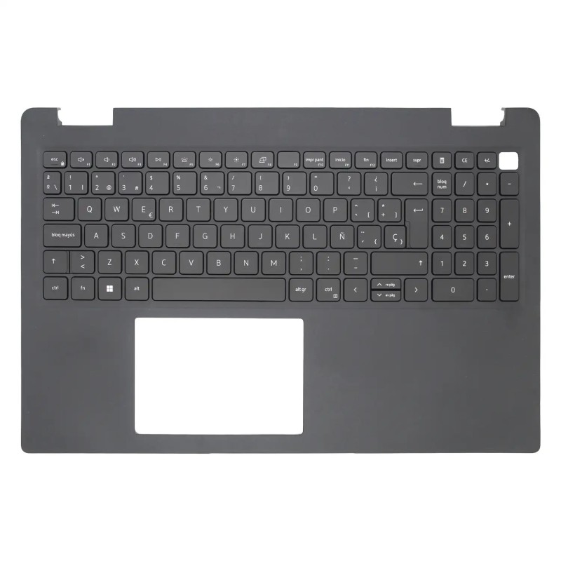 CARCASA SUPÉRIEURE AVEC CLAVIER POUR PORTABLE DELL LATITUDE 3520 NOIR ESPAGNOL N9PVK