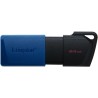 KINGSTON DATATRAVELER EXODIA M MÉMOIRE FLASH USB 64GB 3.2 GEN 1 DTXM/64GB - AVEC COUVERCLE AMOVIBLE (NOIR + BLEU)
