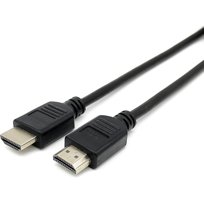 CÂBLE HDMI 4K 60Hz A/M-A/M NOIR 1.8M HAUTE VITESSE