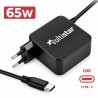 CARREGADOR PARA PORTATIL ASUS ZENBOOK 3 UX390 UX390U UX390UA UX390UA-XH74-BL USB-C 65W