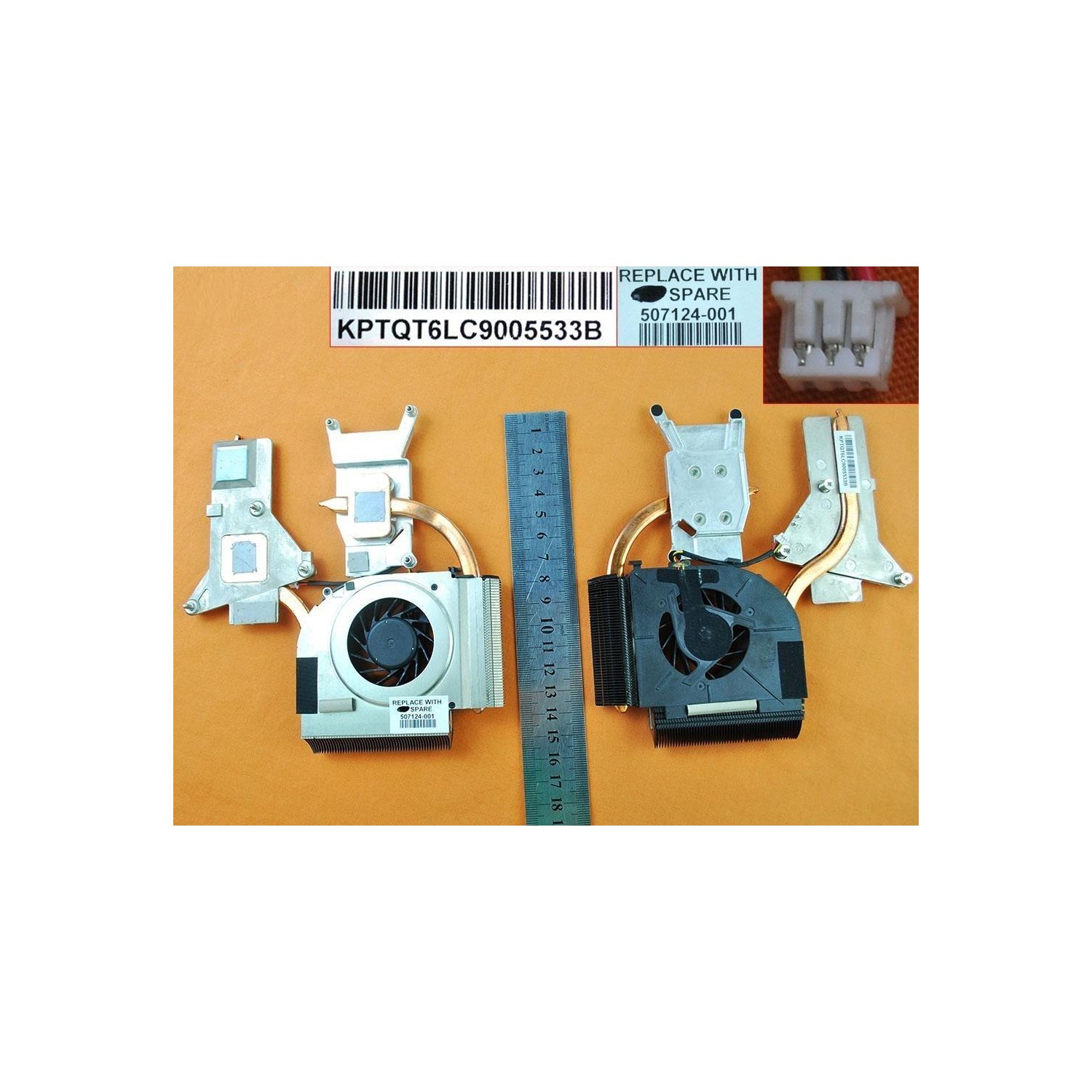 Ventilador para HP DV5-1000 DV5T-1000(para Intel Discrete Video card,Heatsink Version 1) 507124-001