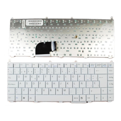 Teclado sony vaio vgn-fe blanco