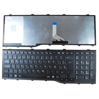 Teclado para FUJITSU Lifebook AH532 A532 N532 NH532 Negro Marco Negro