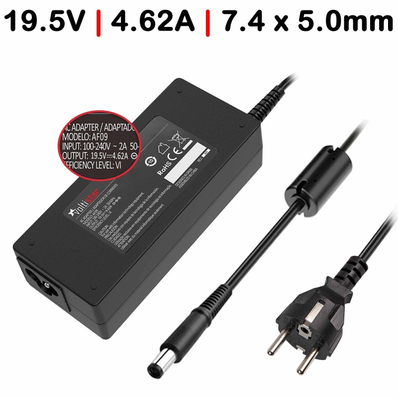 CHARGEUR POUR PORTABLE MSI VENTURE A15 A2HMG MS-15QK A2HMTG SÉRIES 19.5V 4.62A 90W