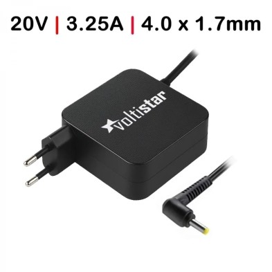 CARREGADOR PARA PORTÁTIL LENOVO WINBOOK N22 80S6 N23 80UR N24 81AF SÉRIES 20V 3.25A 65W
